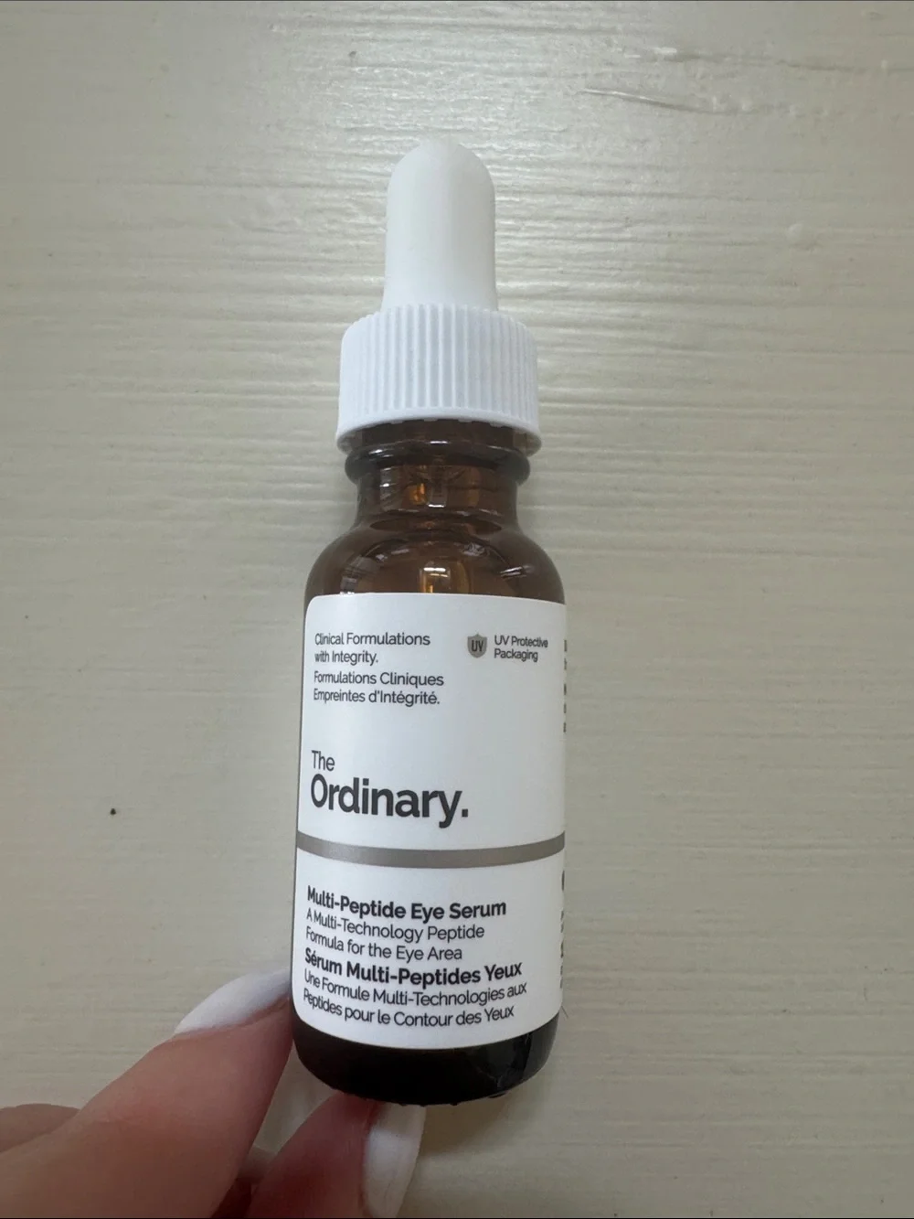 The Ordinary Multi-Peptide Eye Serum - White and Gray